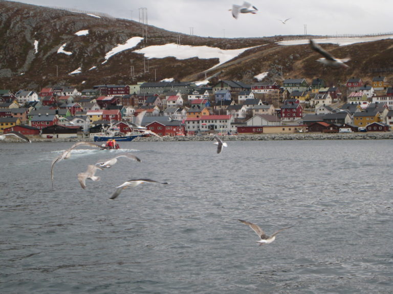Kjøllefjord is located very close to Finnkirka © Nina Smedseng