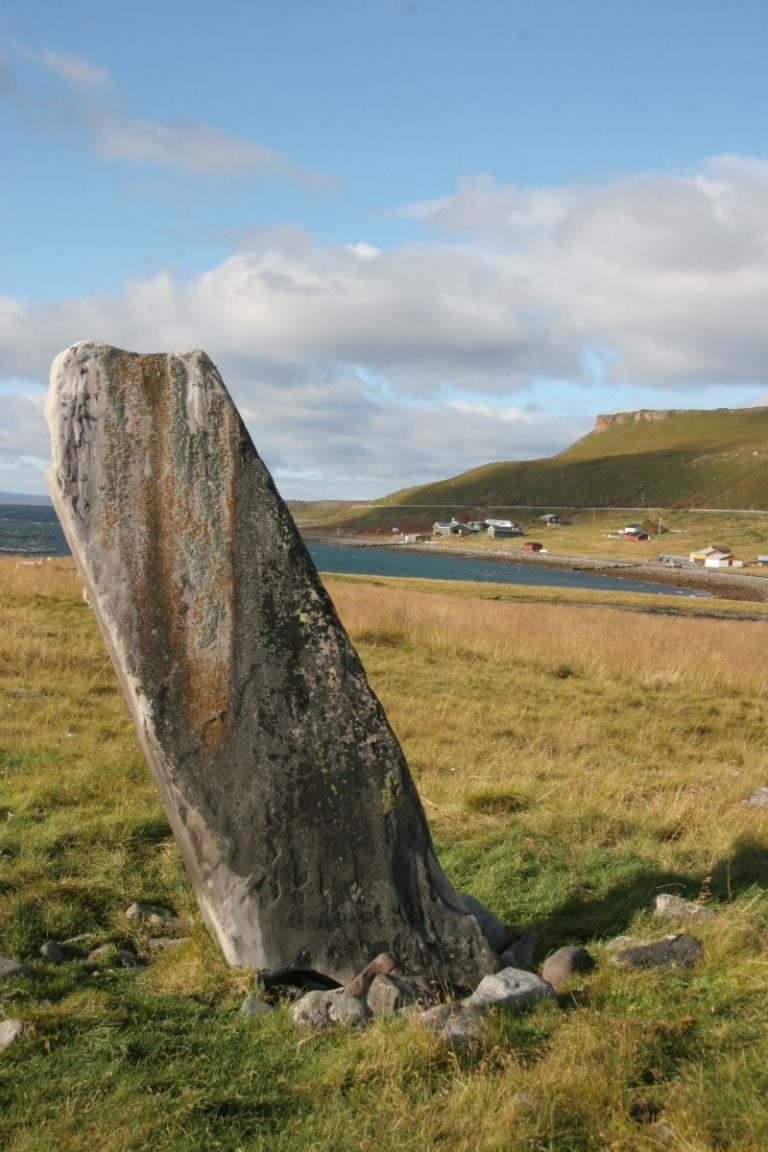 A Sacrificial stone © Varanger Samiske Museum