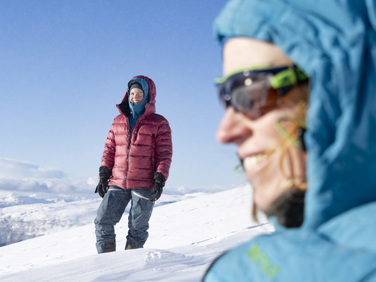 Layers with a windproof jacket on top is a recipe for success © Kristin Folsland Olsen