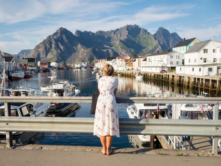 The harbour at Henningsvær © trevarefest
