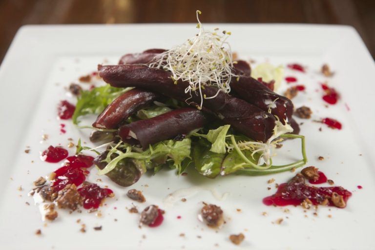 Whale roulade © Johnny Mazilli/Børsen Spiseri