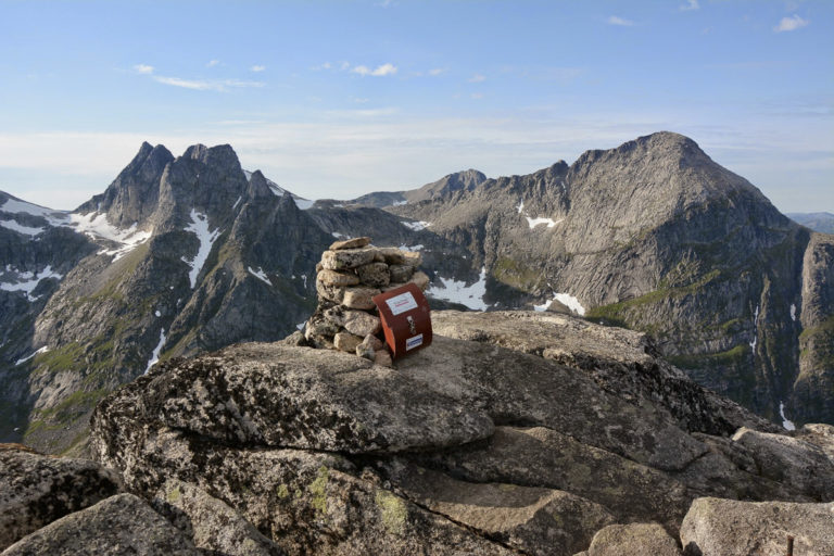 On the summit of Buren, a mountain rising directly above Ersfjordbotn on Kvaløya © Knut Hansvold