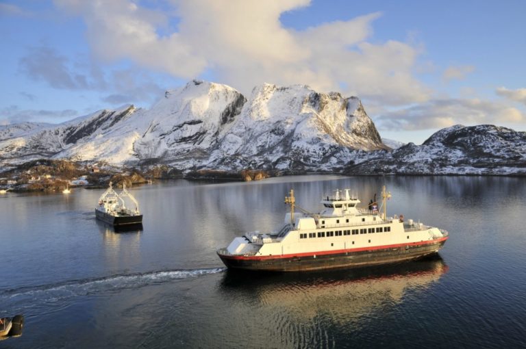 Ferries among the islands of Helgeland © Steinar Skaar