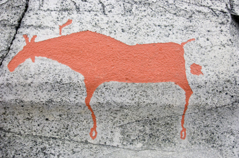 Rock carving example © Johan Wildhagen