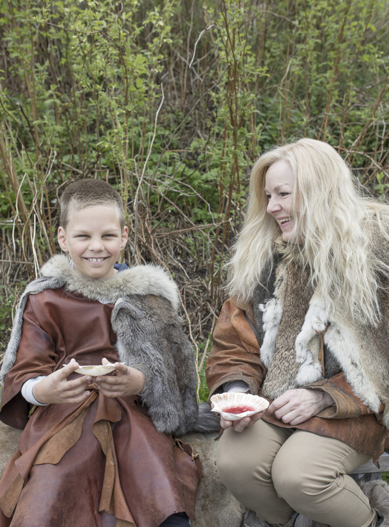 Familen Flint  © Kathrine Sørgård