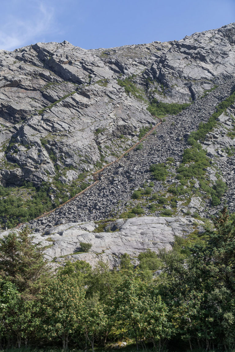 The Vega steps take you straight to heaven...almost © Kathrine Sørgård