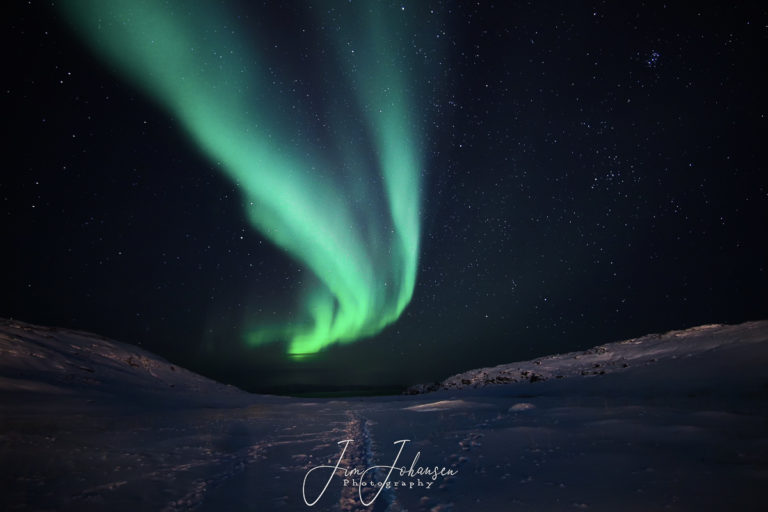 På ski i fjellet bak Hammerfest © Jim Johansen
