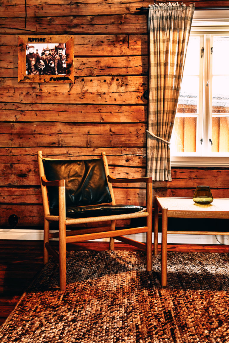 Ingebua, den eldste rorbua hos Holmen. Foto: Holmen Lofoten