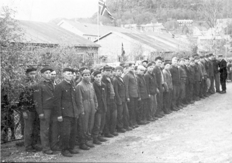 The prisoner, right after the war © Sør-Troms Museum