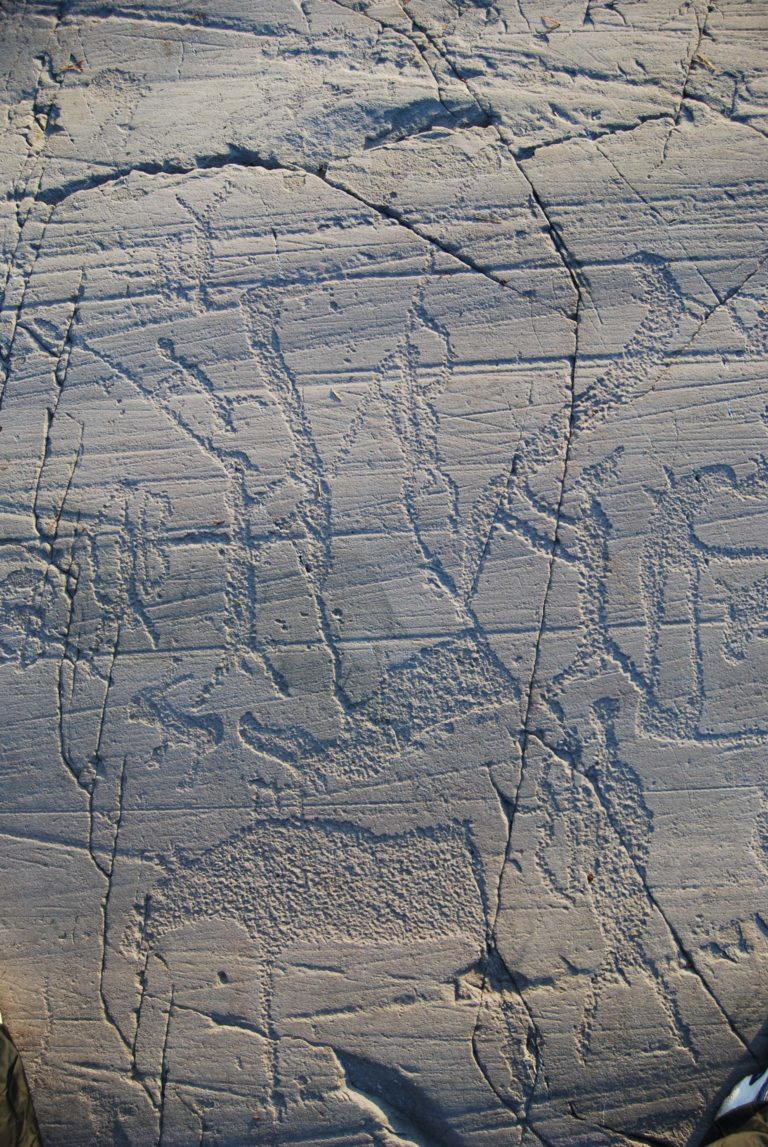 A ritual or a hunting scene from Alta © Alta Museum
