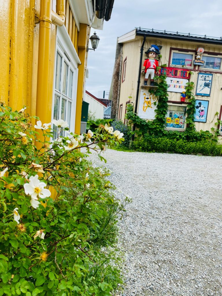 Backyard in the Strandgata quarter, this one looking rather picturesque © Knut Hansvold