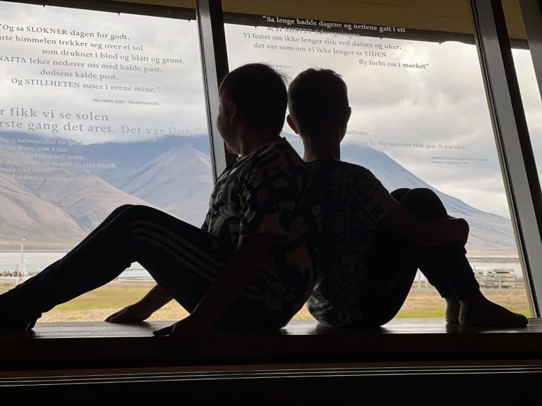 Poetry and panoramas © Hege Anita Eilertsen/Svalbard museum
