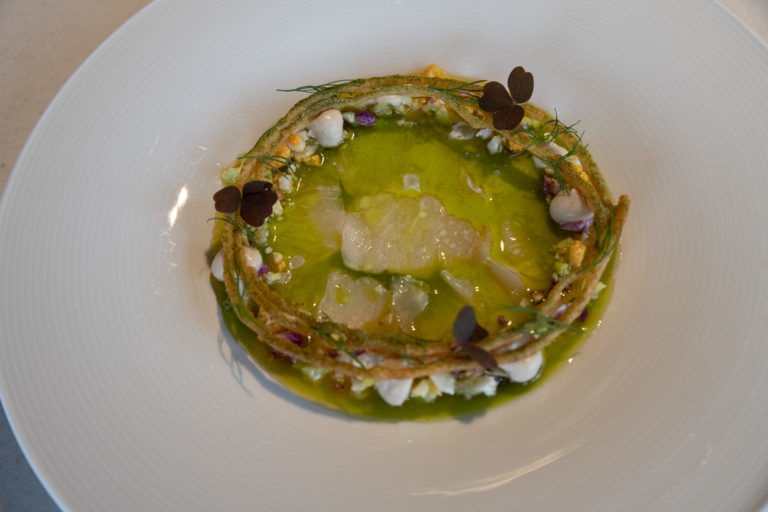 Light and elegant mouthful with self-grown herbs © Lars Åke Andersen