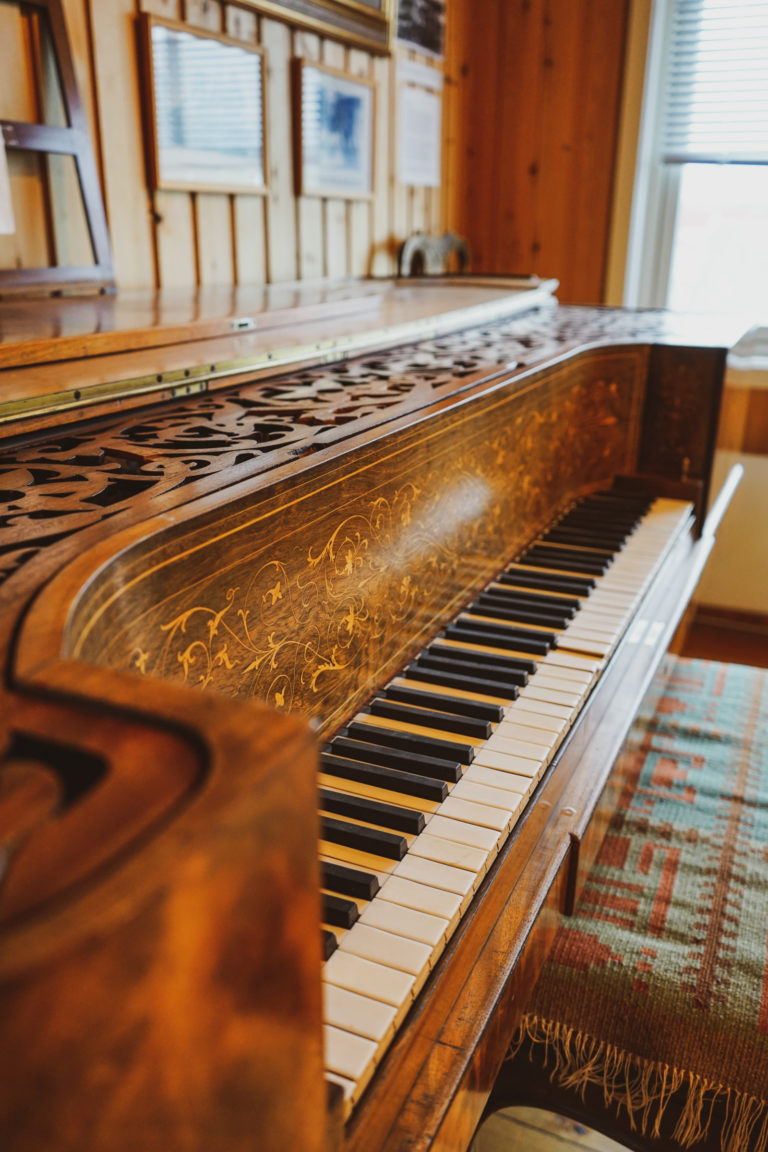 An old organ that survived WWII © Katelin Pell