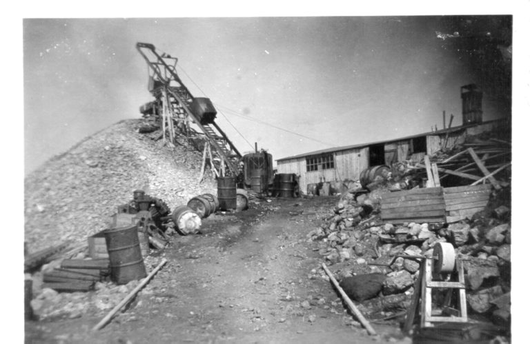From the building of the breakwaters © Havnemuseet i Berlevåg