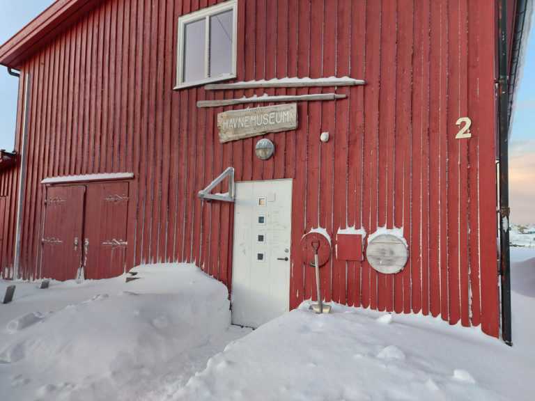 The museum is open, thanks to the spade © Havnemuseet i Berlevåg