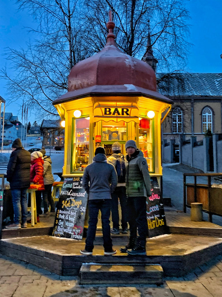 "The Rocket" is a fun place in the Main street of Tromsø. Foto: Bjørn-Owe Holmberg / nordnorge.prod.dekodes.no