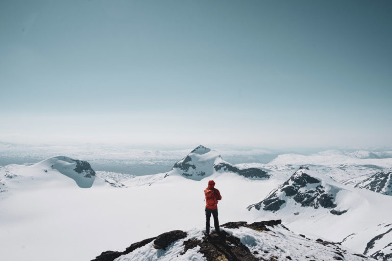 On top of the mountains of Sulitjelma @ Zdeno Dvorak - Nordnorge.com