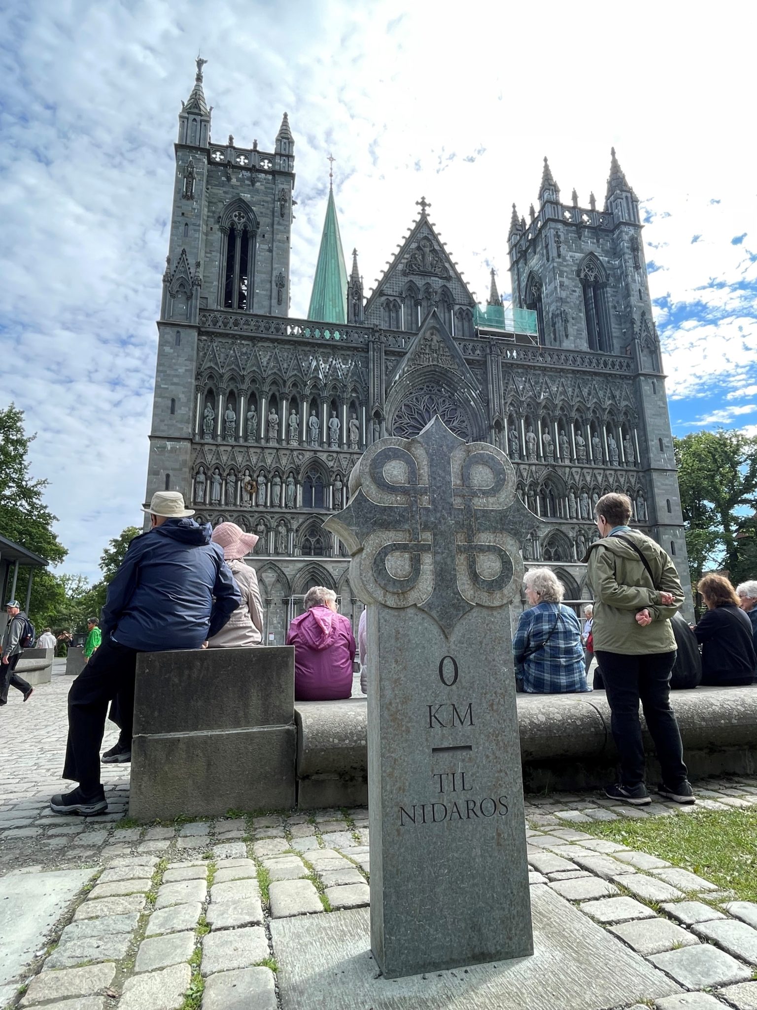 The main pilgrimage destination in the north; the Nidaros Cathedral. Photo: Roger Johansen / nordnorge.prod.dekodes.no