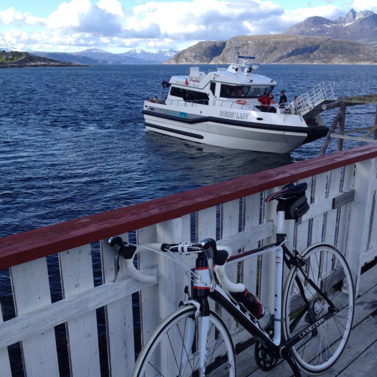 Bring your bike and travel like the locals, onboard the Express Boat. Photo: Roger Johansen / nordnorge.prod.dekodes.no