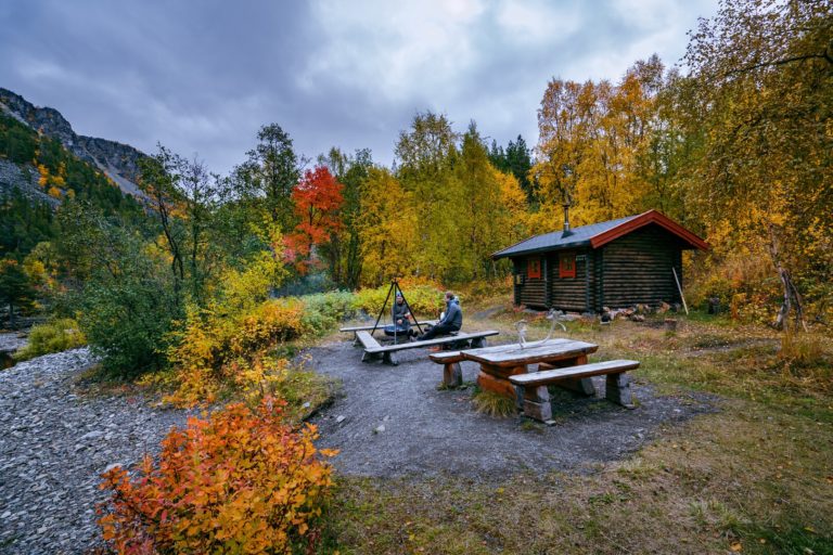 Wet days in the Reisadalen valley © Petr Pavlíček