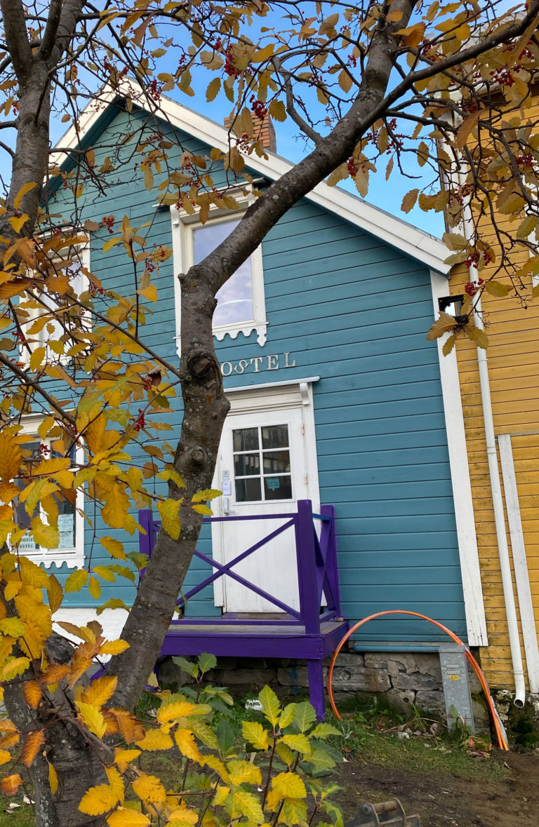 Autumn says hello in Old Tromsø © Knut Hansvold